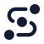 Waypoints icon with solid standard style