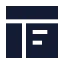 Webdesign icon with solid sharp style