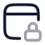 Websecurity icon with twotone rounded style