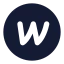 Webflowellipse icon with solid standard style
