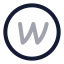 Webflowellipse icon with twotone rounded style