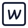 Webflow Rectangle icon preview