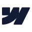 Webflow icon with solid rounded style