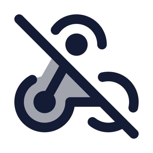 Webhook Off Icon in Duotone Rounded style