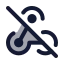 Webhookoff icon with duotone rounded style