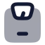 Weightscale icon with bulk rounded style