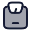Weightscale icon with duotone rounded style