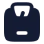 Weightscale icon with solid rounded style