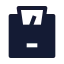 Weightscale icon with solid sharp style