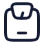 Weightscale icon with stroke rounded style