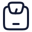 Weightscale icon with stroke rounded style