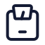 Weightscale icon with stroke standard style