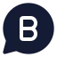 Whatsappbusiness icon with solid rounded style