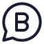 Whatsappbusiness icon with stroke standard style