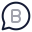 Whatsappbusiness icon with twotone rounded style