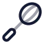 Whisk icon with twotone rounded style