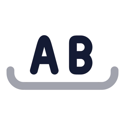 Whole Word Icon in Twotone Rounded style