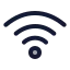 Wifi icon with duotone rounded style