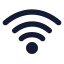 Wifi icon with solid standard style
