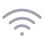 Wifi icon with duotone rounded style