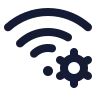 Wifi Cog icon preview