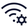 Wifi Cog icon preview