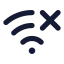 Wifidisconnected icon with solid standard style