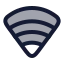 Wififullsignal icon with duotone rounded style