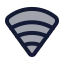 Wififullsignal icon with duotone standard style