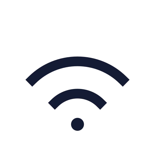Wifi High Icon in Stroke Sharp style
