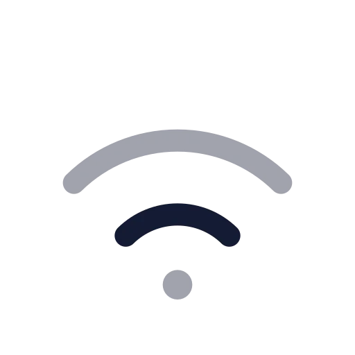 Wifi High Icon in Twotone Rounded style