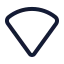 Wifinosignal icon with stroke standard style