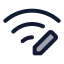 Wifipen icon with duotone standard style