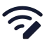 Wifipen icon with solid standard style
