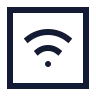 Wifi Square icon preview