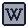 Wikipedia icon preview