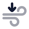 Wind Arrow Down icon preview