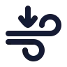 Wind Arrow Down icon preview
