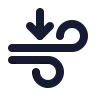 Wind Arrow Down icon preview