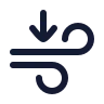 Wind Arrow Down icon preview