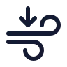 Wind Arrow Down icon preview