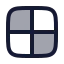 Windowsnew icon with duotone rounded style