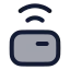 Wireless icon with duotone rounded style