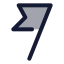 Wise icon with duotone rounded style