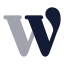 Wordpress icon with bulk rounded style