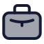 Work icon with duotone standard style