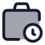 Workhistory icon with duotone standard style