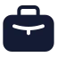 Work icon with solid standard style