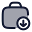 Workupdate icon with duotone rounded style