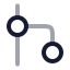 Workflowcircle icon with twotone rounded style